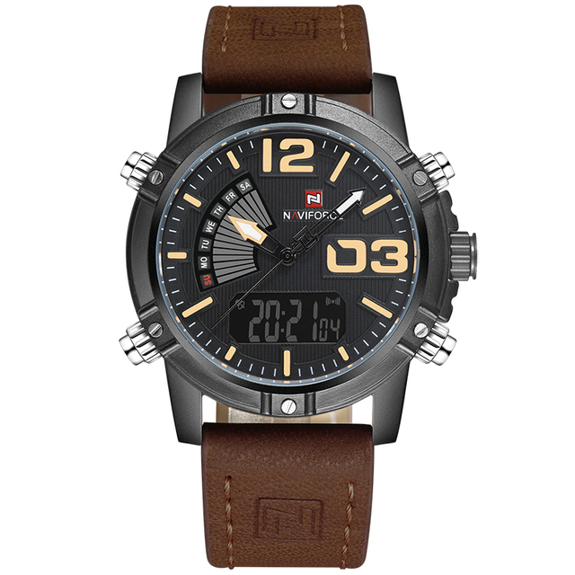 Montre Naviforce Hommes DUAL Affichage Sport Fashion